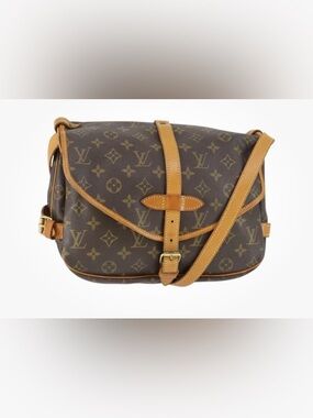 Louis Vuitton Monogram Crossbody Saumur 30
